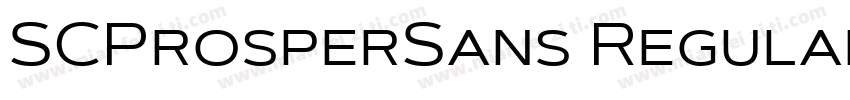 SCProsperSans Regularwoff2字体转换